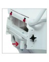 Asiento Elevador de WC con Reposabrazos