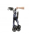 Andador Rollator de 4 Ruedas de Aluminio