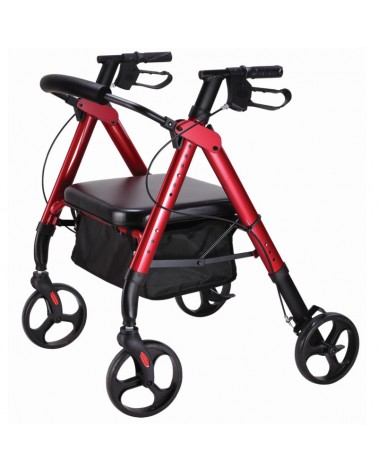 Rollator Bariátrico de Aluminio XL Hasta 180 kg