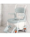 Silla Ducha WC Clean con Ruedas y Orinal Integrado