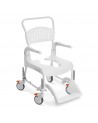 Silla de Ducha y WC Clean | Altura Regulable | 4 Frenos