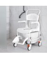 Silla de Ducha y WC Clean | Altura Regulable | 4 Frenos
