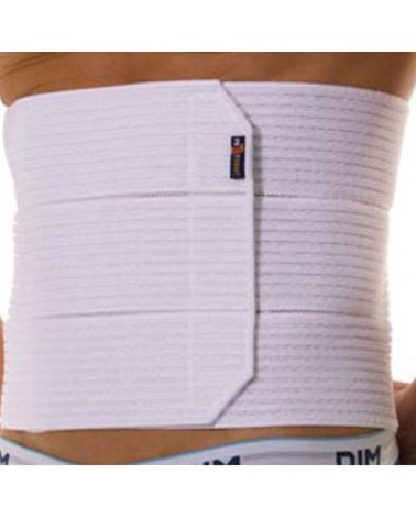 La faja de contención abdominal de 3 bandas proporciona una fuerte sujeción y compresión en la zona abdominal-lumbar.