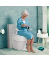Elevador de WC SmartFix Ajustable a 3 Alturas con Reposabrazos