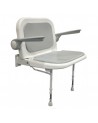 Asiento Abatible LUX con respaldo y Reposabrazos Ajustables