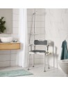 Silla de Ducha y WC Acolchada 4 en 1