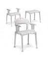 Silla de Ducha y WC Acolchada 4 en 1
