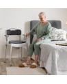 Silla de Ducha y WC Acolchada 4 en 1