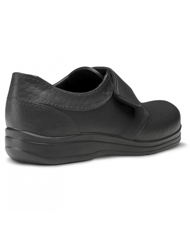 Zapato de Trabajo Flotantes Velcro con Plantillas CoolMax Negro