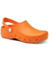 Zueco Flotante Zapato Laboral con Plantilla Transpirable Naranja