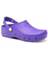 Zueco Flotante Zapato Laboral con Plantilla Transpirable Lavanda