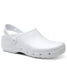 Zueco Flotante Zapato Laboral con Plantilla Transpirable Blanco