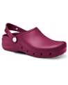 Zueco Flotante Zapato Laboral con Plantilla Transpirable Burdeos