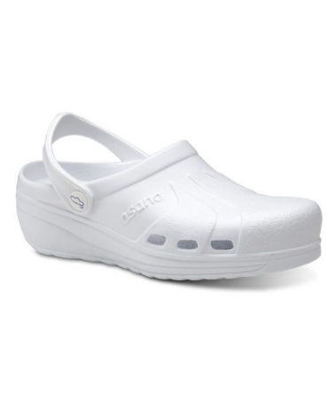Zueco Asana Zapato Profesional Ligero Blanco