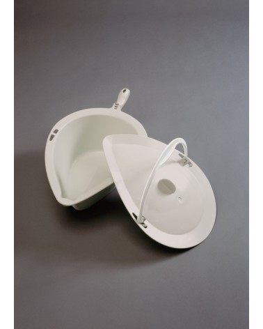 Orinal con Tapa y Asa y Guias para Silla Clean