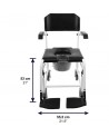 Silla de Ducha con Ruedas Kmina