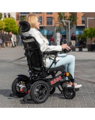 Silla Eléctrica Plegable con Respaldo Reclinable