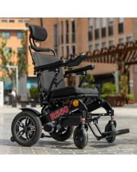 Silla Eléctrica Plegable con Respaldo Reclinable