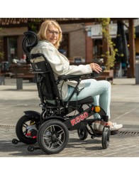 Silla Eléctrica Plegable con Respaldo Reclinable