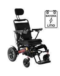 Silla Eléctrica Plegable con Respaldo Reclinable