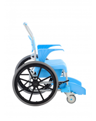 Silla de Ducha y WC Moem con Ruedas Grandes