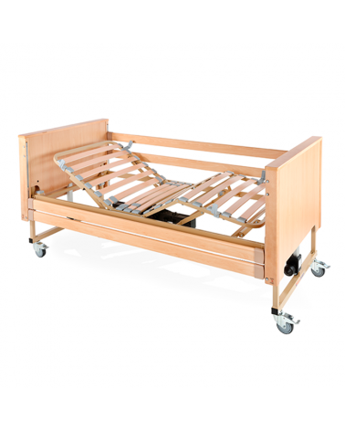Cama Eléctrica Teide | 4 planos | 90 cm | con Barandillas