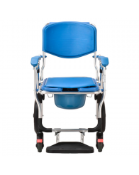 Silla de Ducha y WC con Ruedas Plegable Adas
