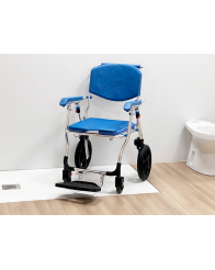 Silla de Ducha y WC con Ruedas Plegable Adas