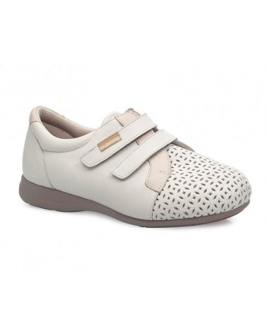 Zapatos para Diabetes Señora Perfilado Floral de Calzamed