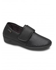 Calzado con Velcro plateado