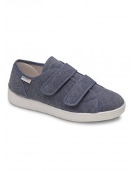 Zapatos con Ajuste Doble AZUL