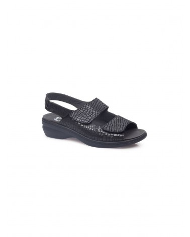 Sandalia con Doble Velcro