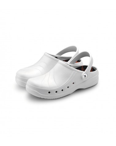 Zuecos Para Actividad Laboral par blanco