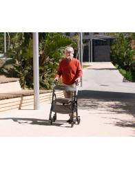 Andador Ligero con Asiento y Cesta W04