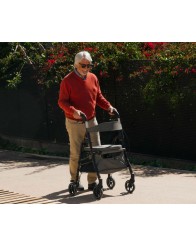 Andador Ligero con Asiento y Cesta W04