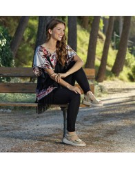 Sandalias Mujer Piel con Doble Velcro
