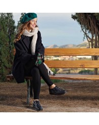 Zapato de Mujer con Cremallera y Cordones