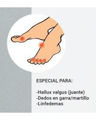 Calzado de Invierno para Señora Elástico con Velcro