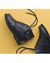 Bota Infantil CALZAMEDI de Horma Recta Azul 2