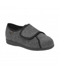 Zapatilla Unisex de Gran Apertura con Cierre de Velcro