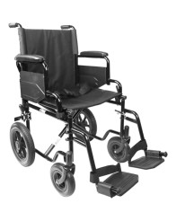 Silla de Ruedas Plegable y Ligera para Transporte