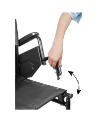 Silla de Ruedas Plegable y Ligera para Transporte