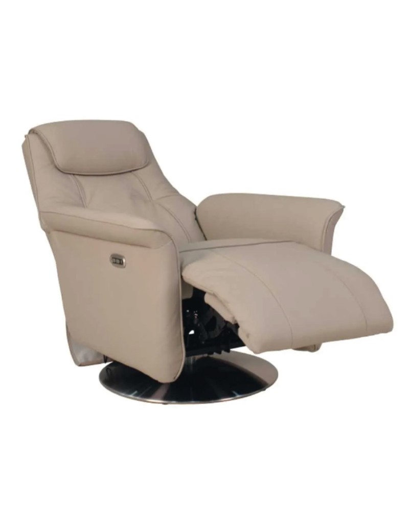 l Sillón de Relax Elevador MYST cuenta de 2 motores y un diseño elegante con estructura pivotante de 330º