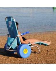 Tumbona Adaptada para Playa Oceanic Sun