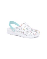 Zuecos con Estampado para Enfermera