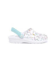 Zuecos con Estampado para Enfermera