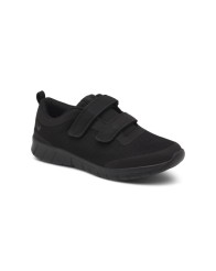Calzado Laboral con Cierre de Velcro Negro