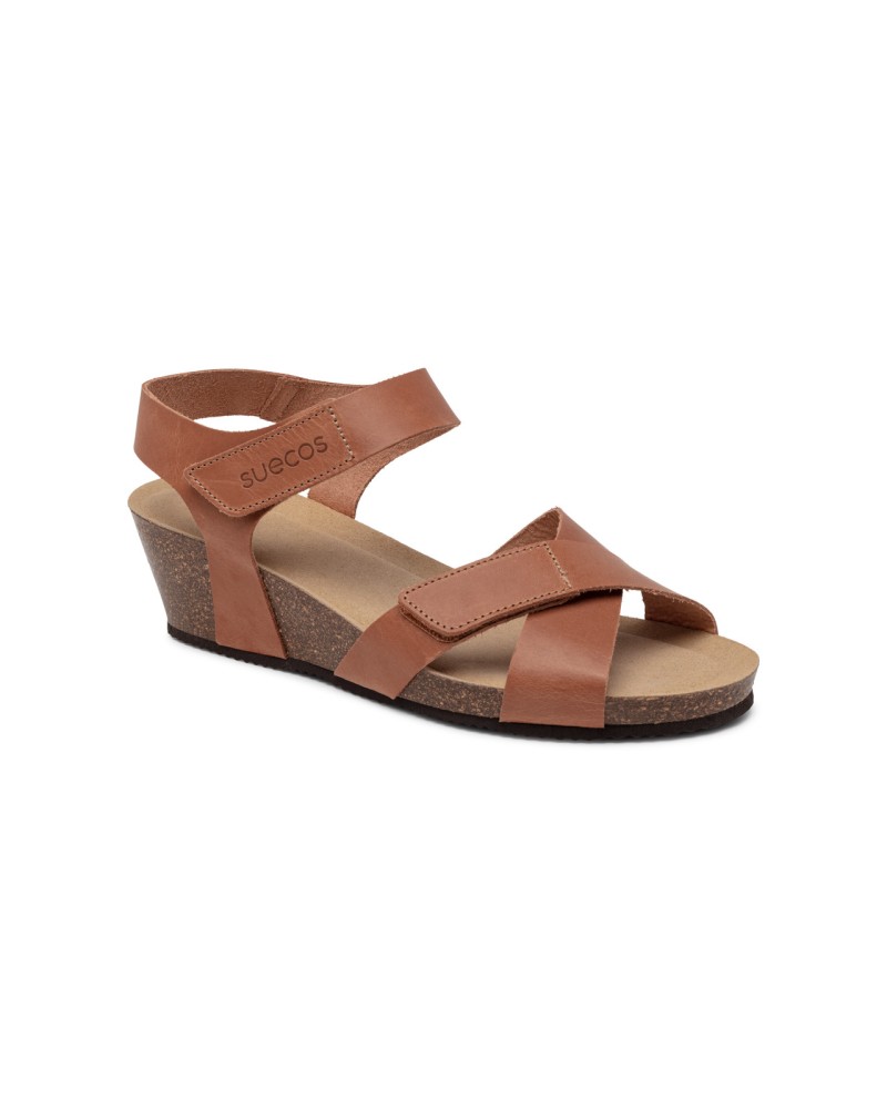 Sandalia Ajustable de Cuña con Suela Flexible