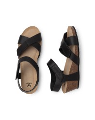 Sandalia Ajustable de Cuña con Suela Flexible