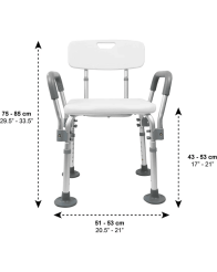 Silla de Ducha con Asas